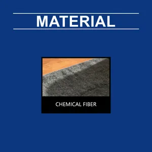 Vue détaillée de la fibre chimique pour ce chiffon de nettoyage gris polyvalent