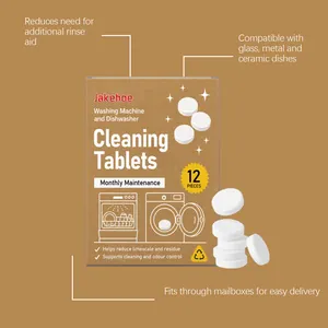 Tablettes de nettoyage multifonctions pour lave-linge et lave-vaisselle contre le tartre