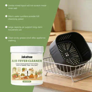 Detailed features of Jakehoe air fryer cleaner powder for effective grease and stain removal