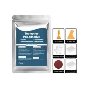 Multi-purpose strong clay iron adhesive repair set for home floor and wall cracks