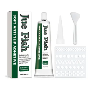Jue Fish soft anti-slip adhesive kit for socks and fabrics with stencils