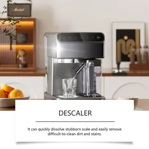 Pastille de détartrage nettoyant le calcaire tenace d'une machine à café