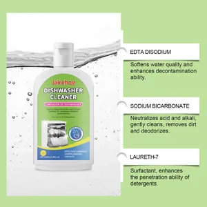 Análisis detallado de ingredientes del limpiador de lavavajillas Jakehoe contra cal