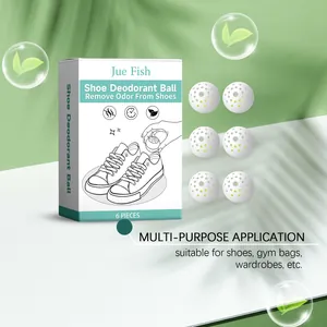 Detail van Jue Fish schoendeodorantballen voor schoenen, tassen en kledingkasten