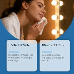 Reisefreundliches Kühlhandtuch mit 2-in-1-Design für Einweg- oder Mehrwegnutzung