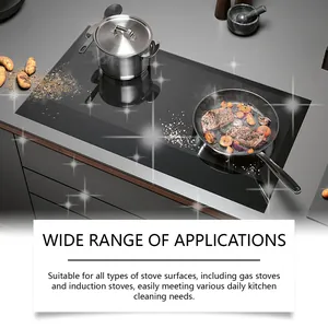 Pâte nettoyante efficace pour plaques à gaz et induction dans la cuisine moderne