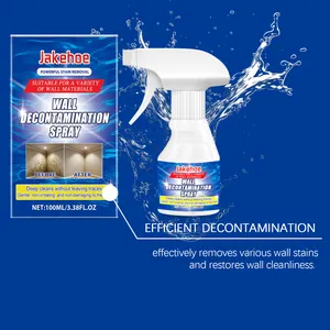 Jakehoe wall decontamination spray 100ml for effective stain removal and wall cleaning