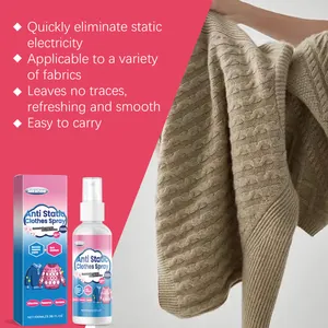 Marketingdetail van Jakehoe antistatische kledingspray voor diverse textielsoorten