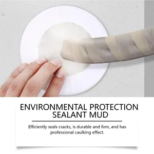 Waterproof sealant mud for wall hole filling and gap sealing repair clay putty