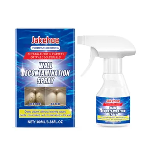 Jakehoe professional wall decontamination spray for efficient stain and mold removal