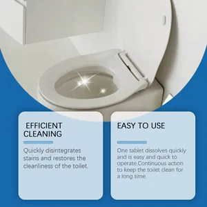 Details over de voordelen en het eenvoudige gebruik van toiletreinigingstabletten.