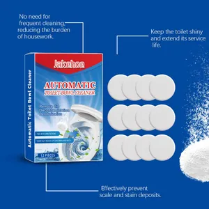 Automatische toiletpotreiniger tabletten voor vlekverwijdering en geurbestrijding