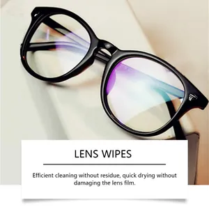 Lingettes de nettoyage professionnelles pour lunettes, lentilles et écrans numériques