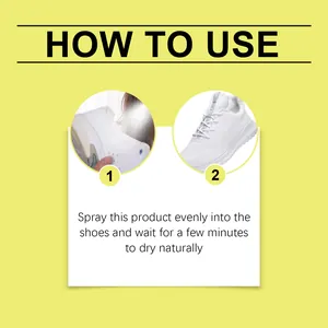 Detailed step-by-step guide on how to use shoe deodorant spray for fresh footwear