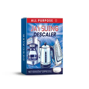 Pastilles de détartrage universelles Jaysuing pour cafetières et bouilloires, 20 pièces