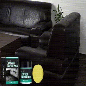 Premium JUE FISH leather maintaining cream kit for cleaning and polishing sofas and boots