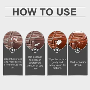 Professional step-by-step guide on how to use leather care cream for sofa and boots