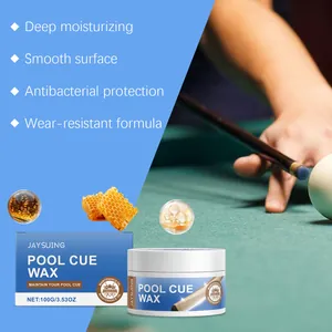 Professional Jaysuing pool cue wax for wood cue maintenance and surface protection