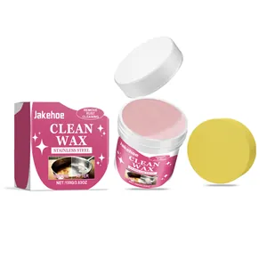 Jakehoe stainless steel cleaning paste 100g with sponge for rust removal