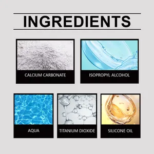 Vues macro des ingrédients clés pour le produit professionnel de peinture corporelle Halloween