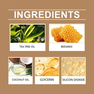 Detailed list of natural ingredients for beeswax furniture maintenance and polishing wax