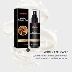 Jakehoe 100ml professional leather maintenance spray for car interiors and furniture care
