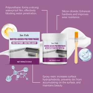Professional water-based polyurethane waterproof coating agent with ingredient details
