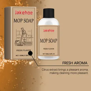 Jabón para fregar Jakehoe con aroma a cítricos para suelos de madera y baldosas