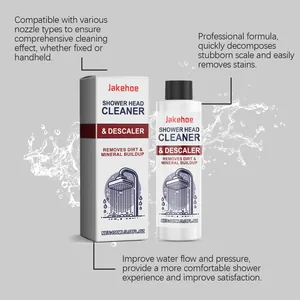 Professional shower head cleaner and descaler for mineral buildup removal