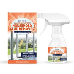 Jue-Fish 100ml multi-purpose household glue remover spray for surfaces and residues