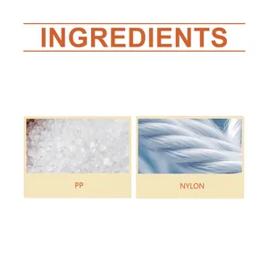 Close-up view showing high-quality PP and nylon fiber materials for cleaning brush