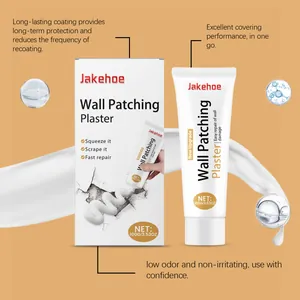 Detailed product view of the 100g Jakehoe wall patching plaster kit including tube.