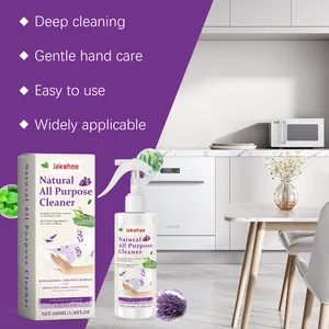 Aperçu détaillé du nettoyant tout usage naturel Jakehoe dans une cuisine moderne