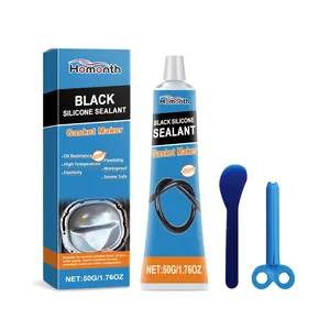Homonth 50g black silicone sealant gasket maker for engine oil pan and water pump