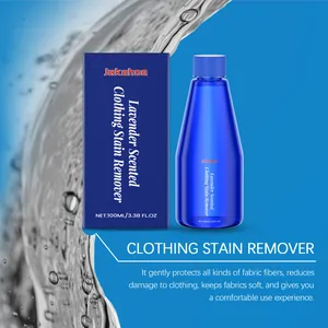 Jakehoe lavender scented clothing stain remover 100ml bottle with protective formula