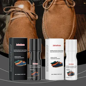Jakehoe Shoe Cleaner Refurbishing Liquid Multi-functional Stain Remover For Suede Leather Sports Shoes Sneakers Cleaning Care