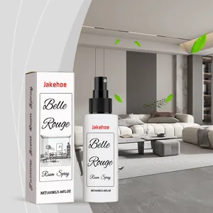 Jakehoe Belle Rouge room spray detail showing 100ml spray bottle and storage box