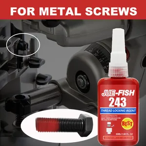 Professional Jue-Fish 243 anaerobic thread locking agent for metal screw sealing