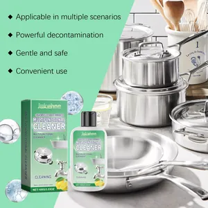 Nettoyant multifonction éliminant les taches sur les ustensiles de cuisine en inox