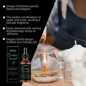 Detail von Jakehoe Zedernduft Diffusoröl für eine festliche Weihnachtsstimmung