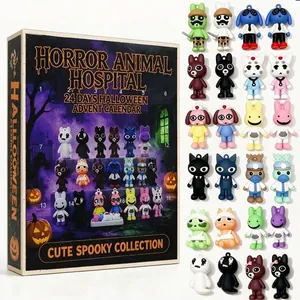Horror Animal Hospital 24 Dagen Halloween Adventskalender met 24 griezelige figuren