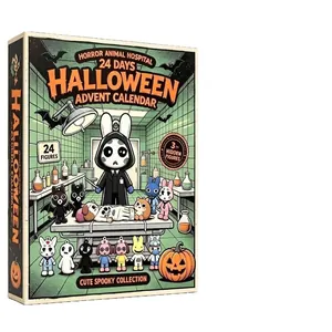 Horror Animal Hospital 24 Dagen Halloween Adventskalender met 24 leuke enge figuren