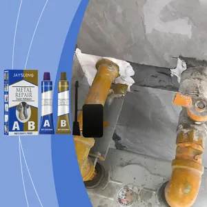 Kit de pegamento AB Jaysuing para reparación de metales y sellado de fugas en tubos