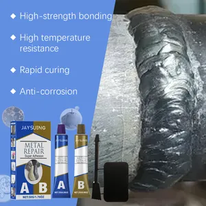 Pegamento AB de reparación de metal resistente a altas temperaturas