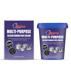 Jakehoe multi-purpose stainless steel decontamination cream for kitchen cleaning 100g