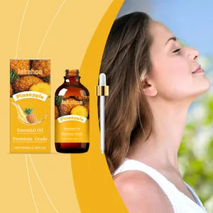 Jakehoe Ananas Ätherisches Öl Premium Qualität Für Raumduft Lufterfrischer Aromatherapie Diffusor Stressabbau Entspannender Duft