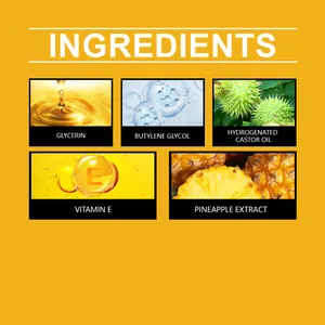 Detaillierte Inhaltsstoffliste für Ananas-Aromaöl mit Vitamin E und Fruchtextrakten