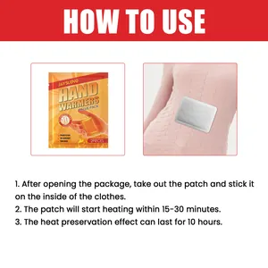 Guide d'instructions pour l'application du patch chauffant pour le corps Jaysuing