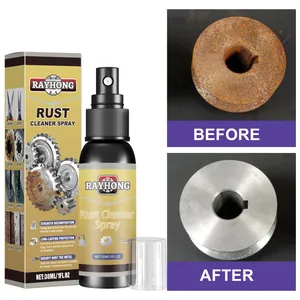 Rayhong multifunctionele roestreiniger spray 30ml met effectieve voor en na resultaten
