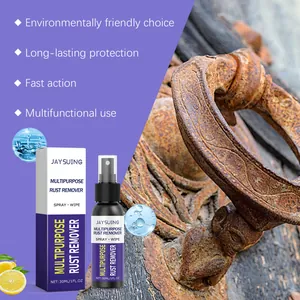 Effective 30ml multipurpose rust remover spray for metal polishing and restoration